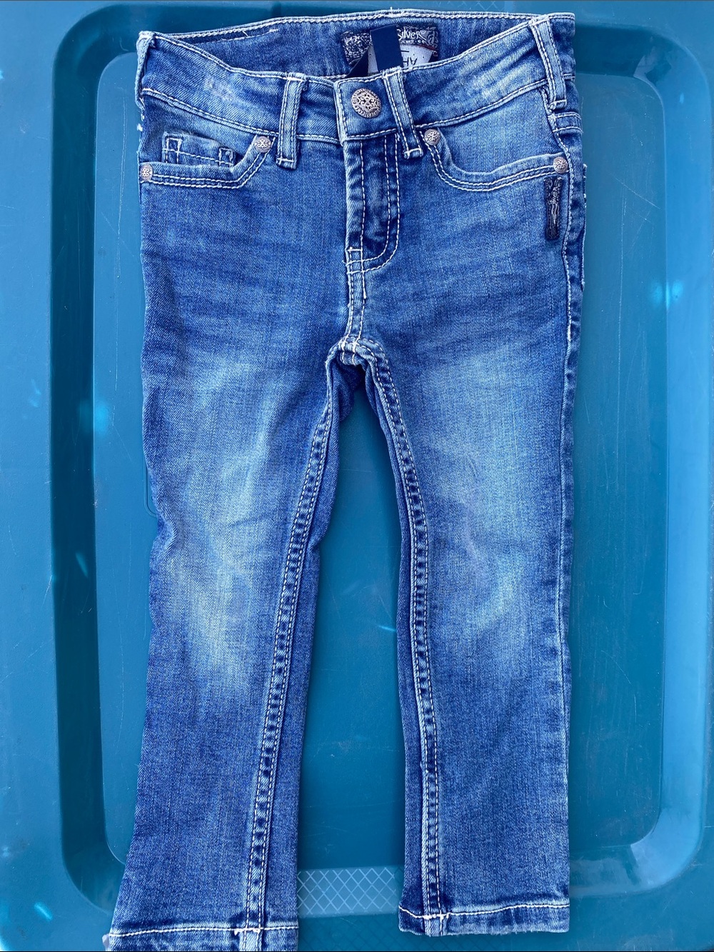 Silver Jeans Blue Straight Leg Jeans